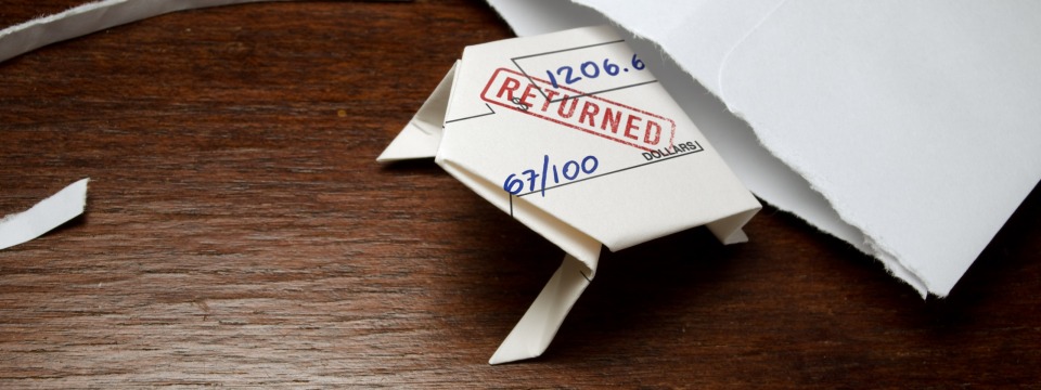 Check Returns: Past the Point of Redemption
