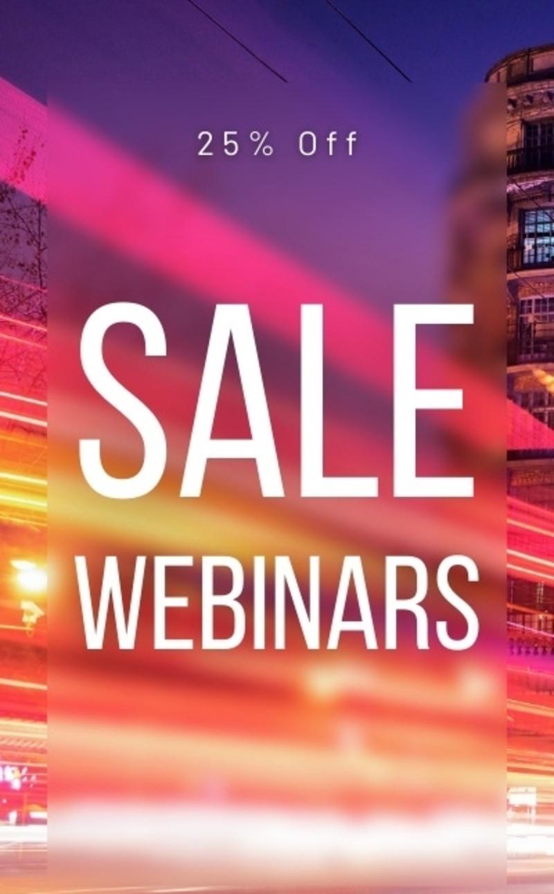Sale Webinars