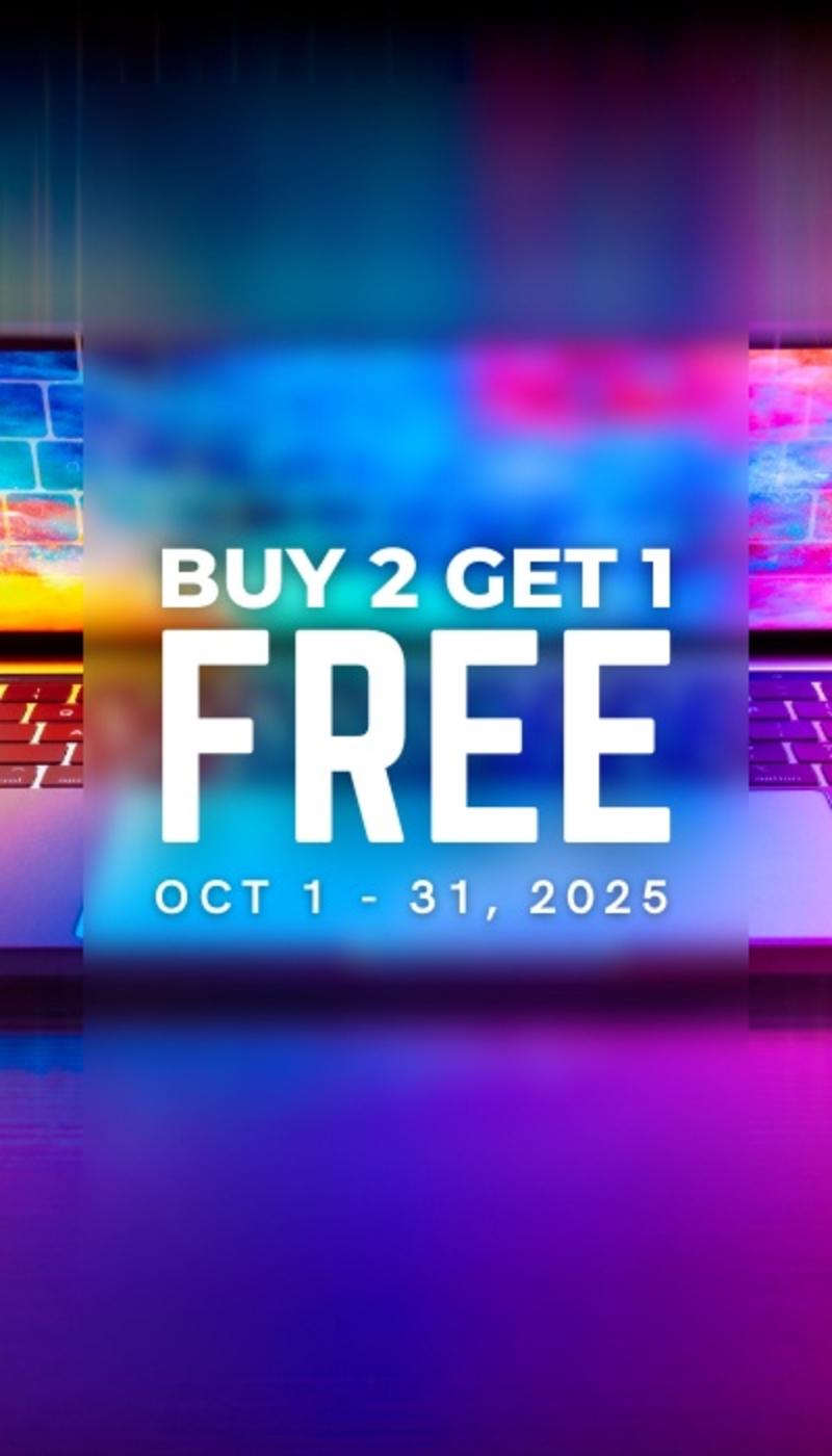 Train more and spend less this October! Buy 2, Get 1 Free